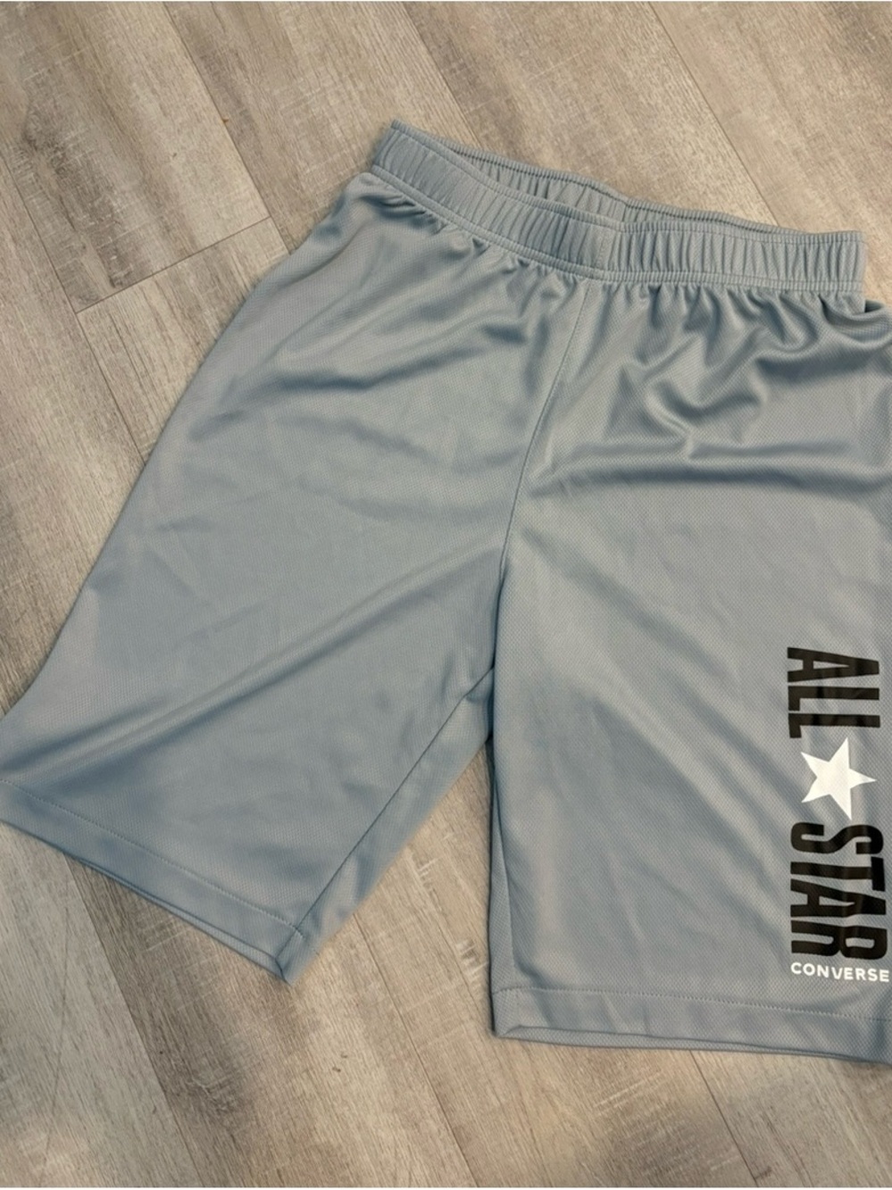 Converse Boy’s Pale Blue All Star Athletic Shorts